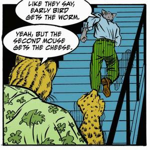 There is supposed to be a funny joke panel here, oh well.